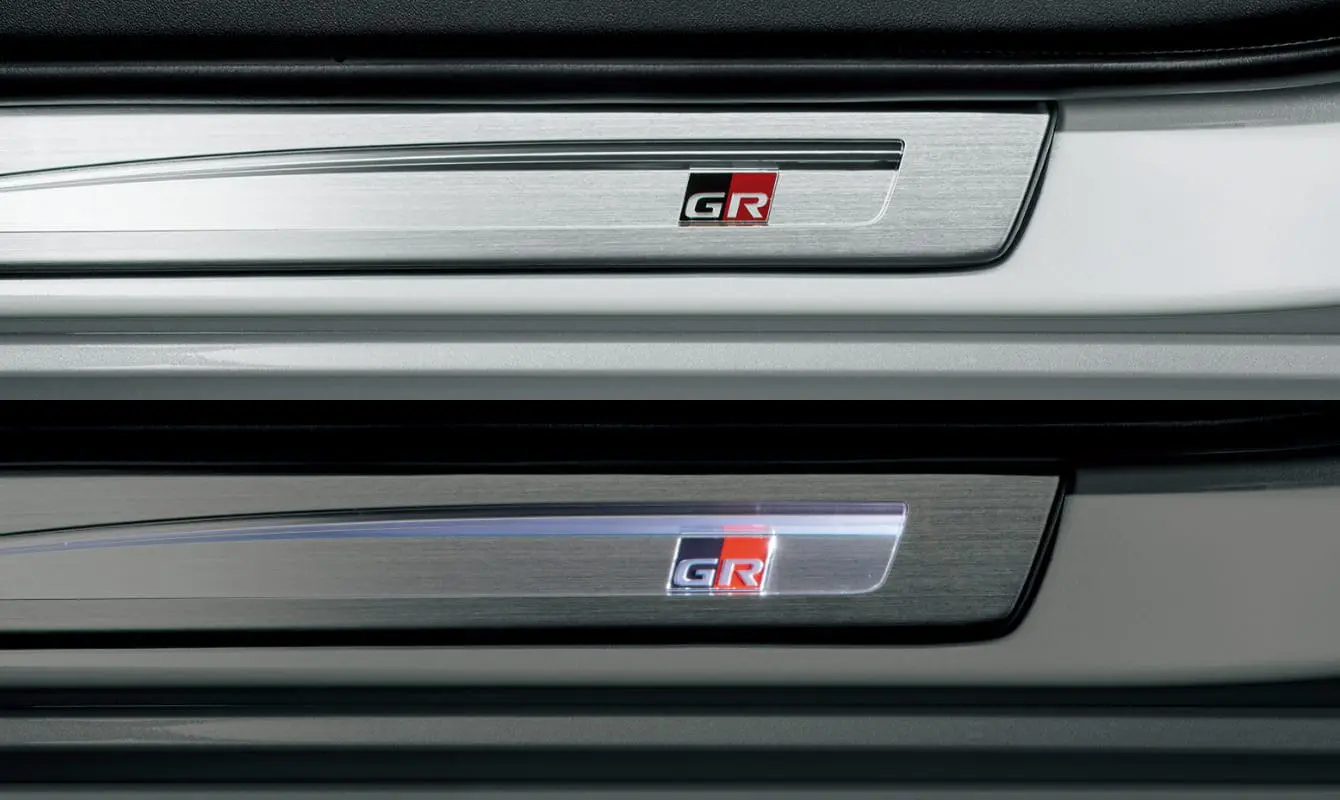 GAZOO RACING Scuff Illumination for Toyota Prius