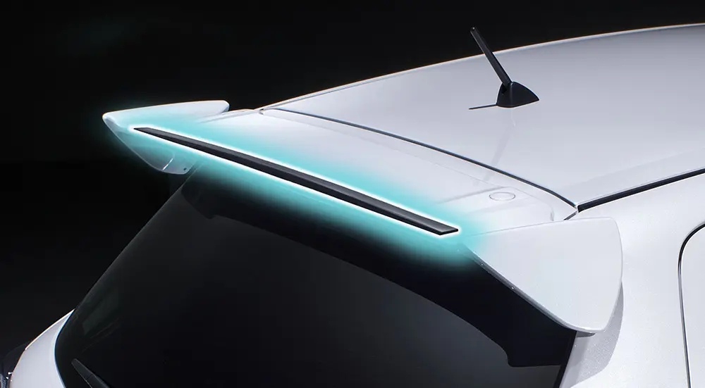 TRD Rear Spoiler Extension for Toyota Vitz GR Sport