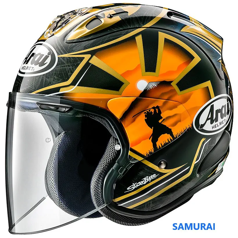 ARAI OPEN FACE VZ-RAM SAMURAI HELMET