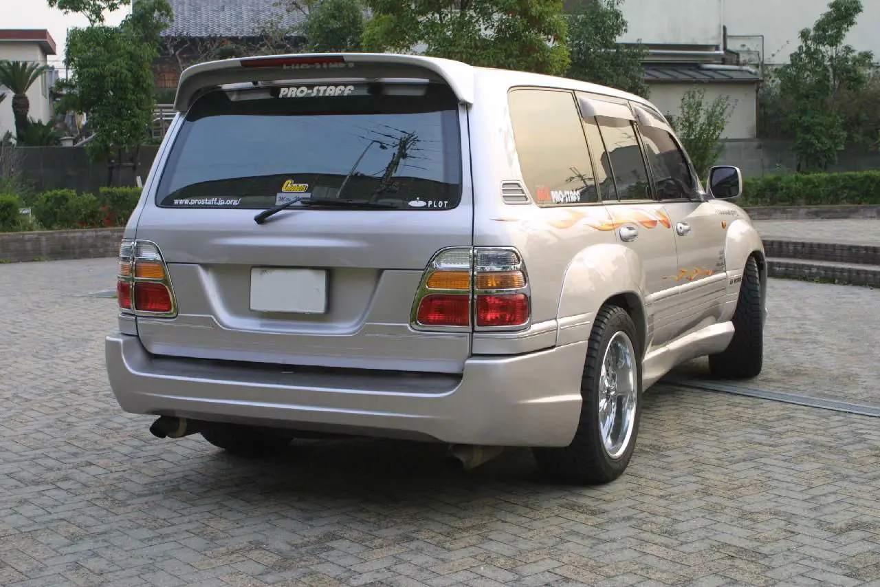 PRO-STAFF Rear Aero Bumper Spoiler for Land Cruiser 100 Cygnus