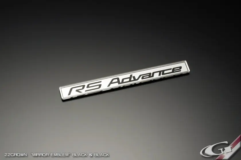 GRAZIO "RS Advance" Mirror Emblem for Toyota Crown