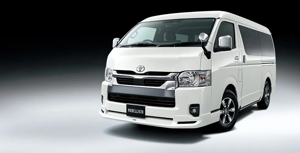 Modellista Aero Front Spoiler for Toyota Hiace Wide