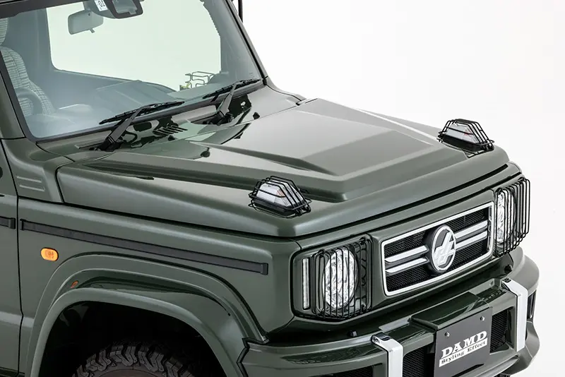 DAMD “little G” Bonnet Hood for Suzuki Jimny JB74