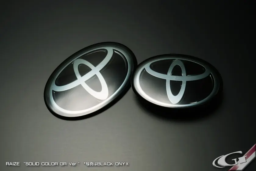 GRAZIO "GR Ver" Toyota Emblem for Toyota RAIZE