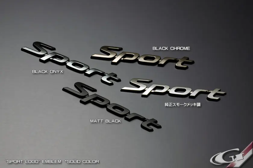 GRAZIO "SPORT LOGO" Emblem for Toyota RAIZE