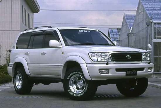 Elford 60mm Over fender for Landcruiser 100