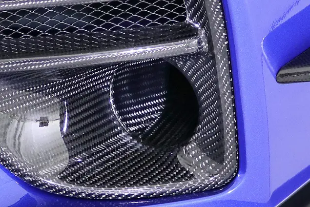 ZERO SPORTS Air Duct Hose Attachment for Front Bumper Spoiler