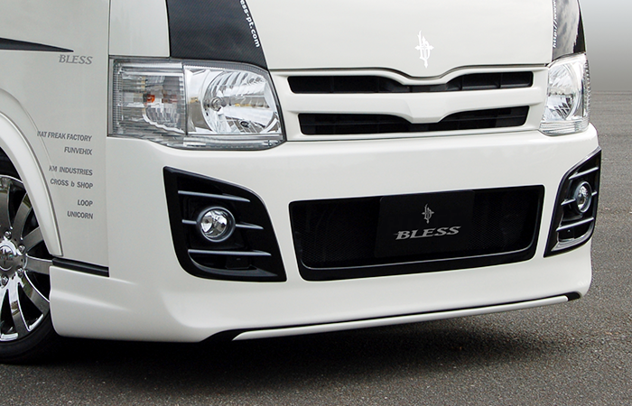 BLESS CREATION Front Bumper for HIACE Standard body 3