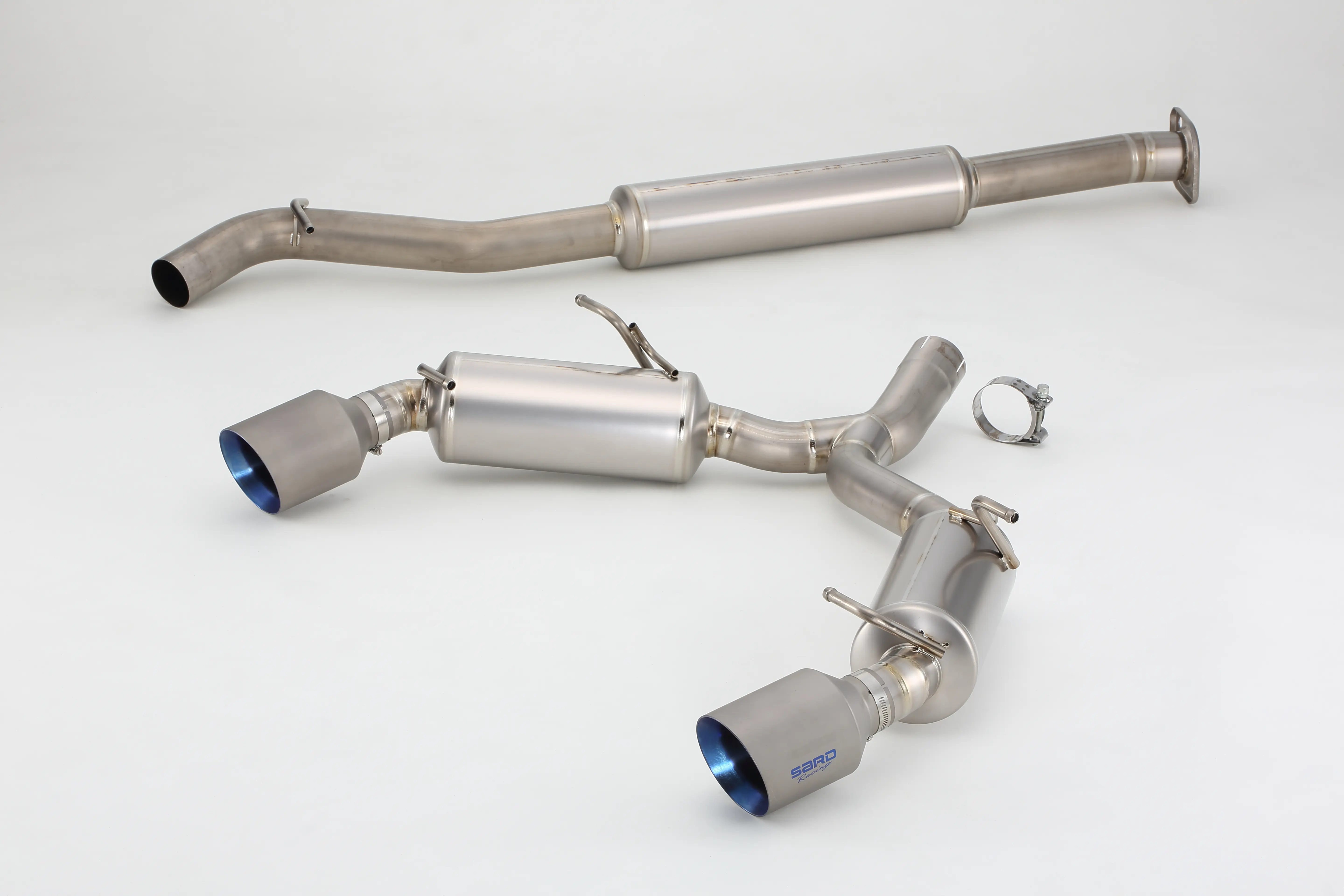 SARD Ti-Z FULL TITANIUM 2 Tips MUFFLER for GR 86/BRZ