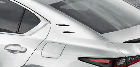 LEXUS Genuine Aero Stabilizing Fins for Lexus IS