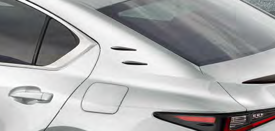 LEXUS Genuine Aero Stabilizing Fins for Lexus IS