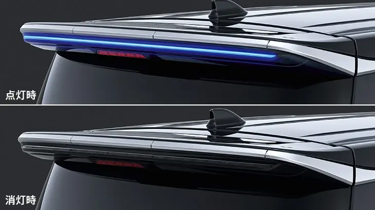 Modellista Illumination Roof Spoiler for Toyota Vellfire 2023~