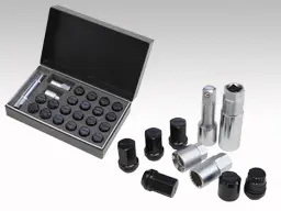 RAYS 19HEX 2-piece double lock nut system kit (for L35/5H)