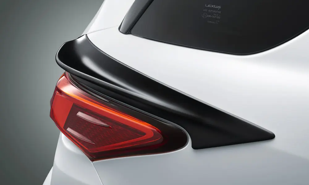 TRD Quarter Panel Spoiler for Lexus CT 200h F Sport