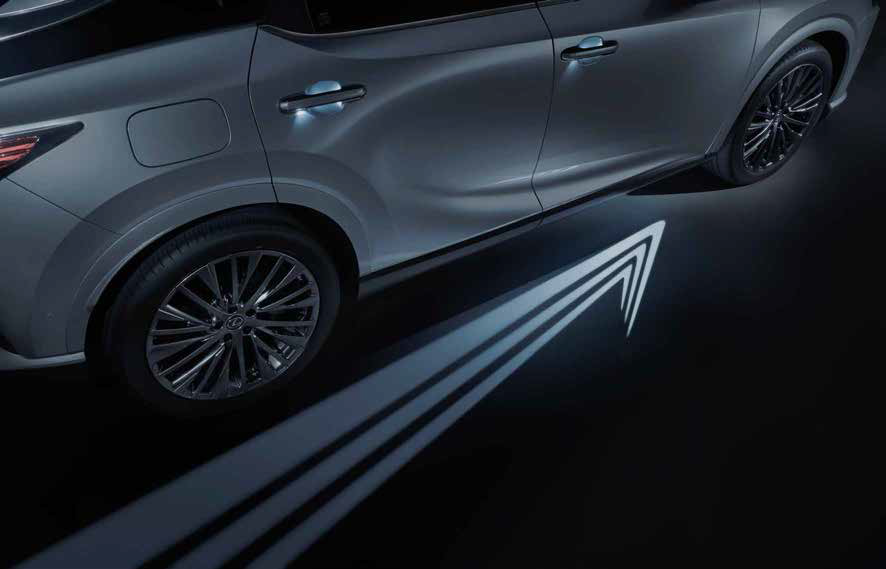 LEXUS GENUINE PROJECTION WELCOME ILLUMINATION for LEXUS RX 2022~