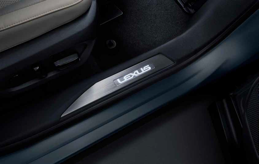 LEXUS GENUINE PROJECTION SCUFF ILLUMINATION for LEXUS RX 2022~