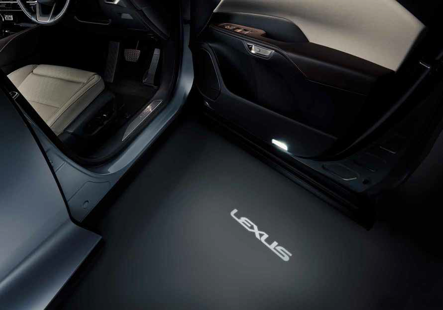 LEXUS GENUINE PROJECTION COURTESY ILLUMINATION for LEXUS RX for LEXUS RX 2022~