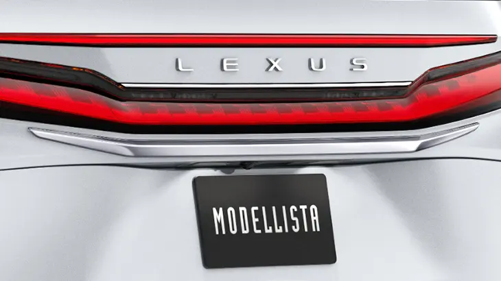 MODELLISTA Back Door Signature Chrome for Lexus LM500h “EXECUTIVE”