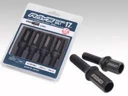 RAYS 17HEX L48 Medium Racing 4 Pack Nut Set