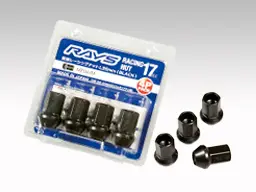 RAYS Medium17HEX Racing Nut 4 Pack