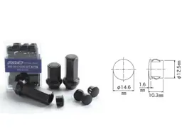 RAYS 17HEX Racing Nut Head Cap Set