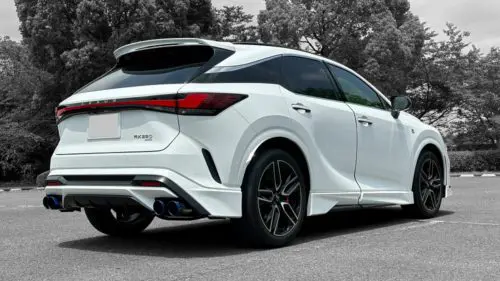 EXART ONE Muffler for LEXUS RX350 with TRD Diffuser