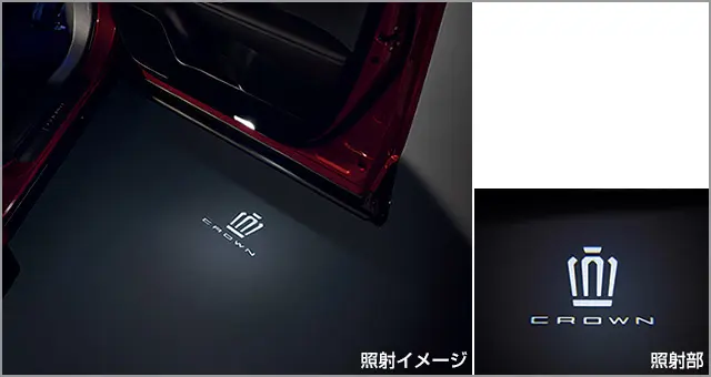 Toyota Genuine Projection Courtesy illumination for Toyota Crown Sport 2023