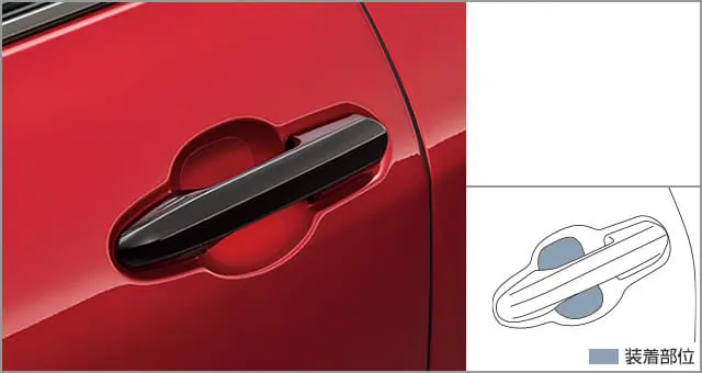 Toyota Door Handle Protection Film for Toyota Crown Sport 2023
