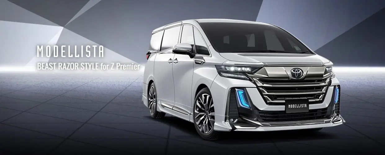 Modellista BEAST RAZOR STYLE Body Kit for Toyota Vellfire Z Premier 2023~