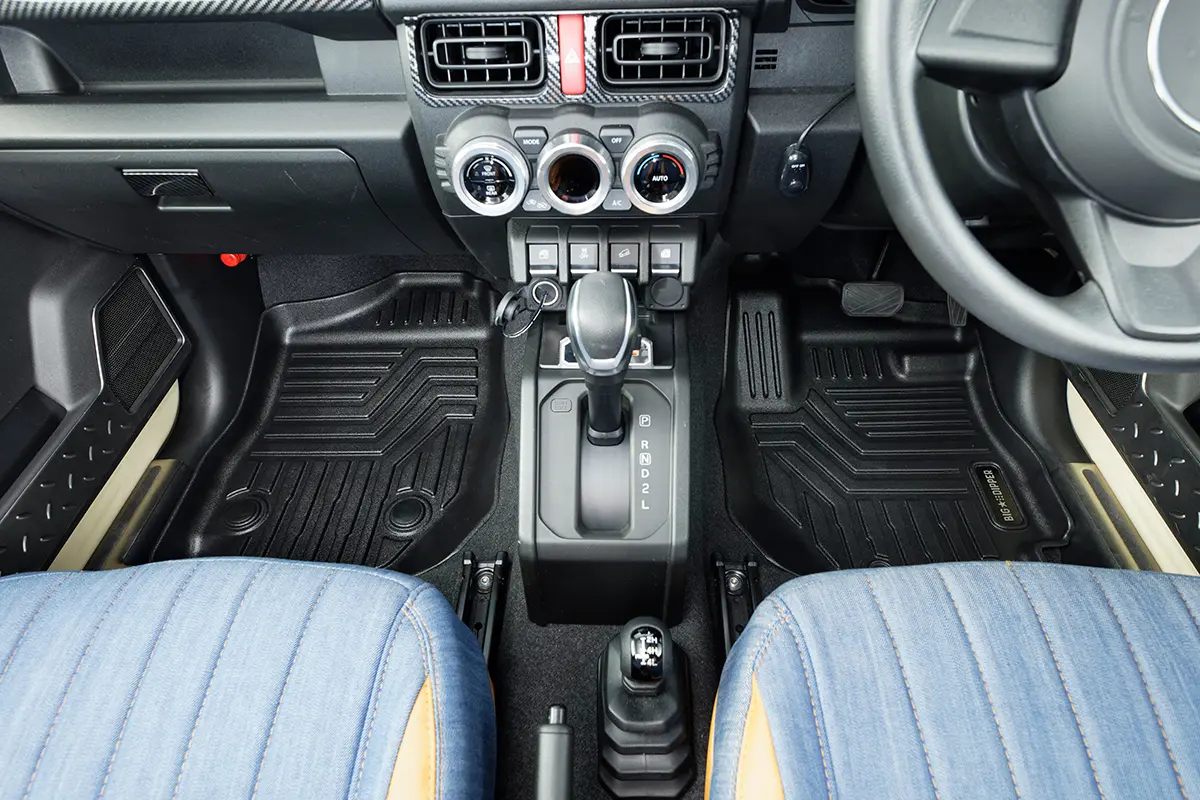 Big Dipper 3D Waterproof Black Floor Mat set for JIMNY