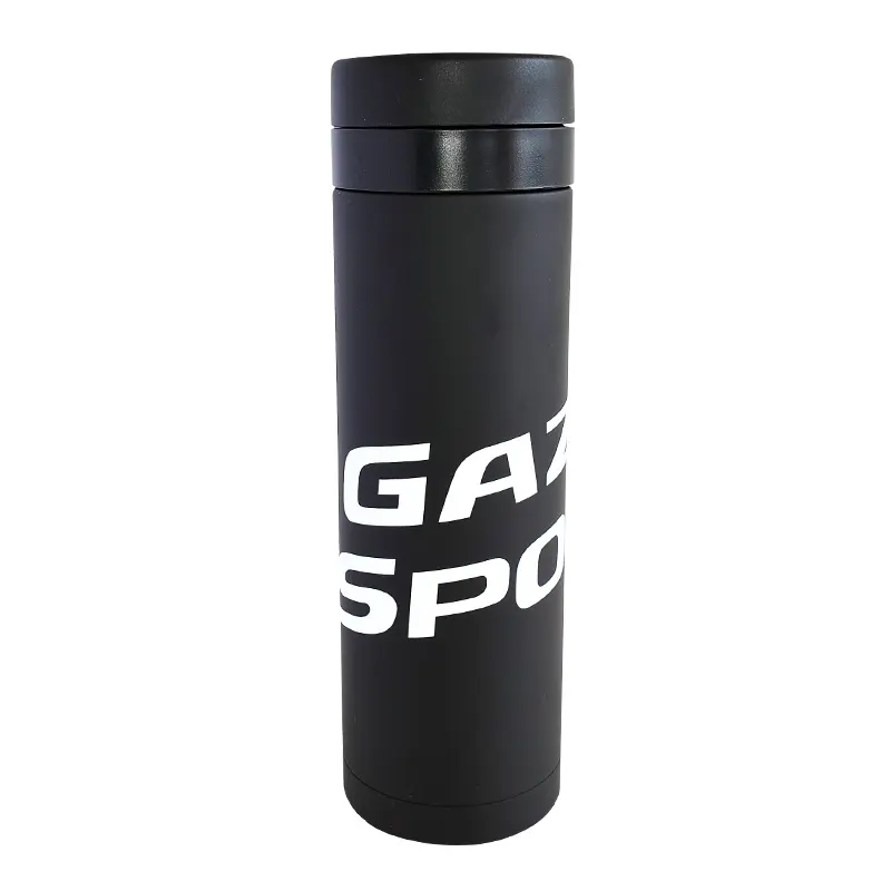 GAZOO SPORTS Stainless Steel Bottle Black