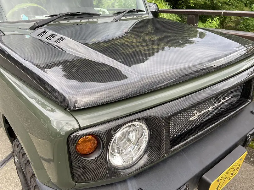 CLARISSE Carbon Bonnet Ver 2.0 for JIMNY JB64/JB74