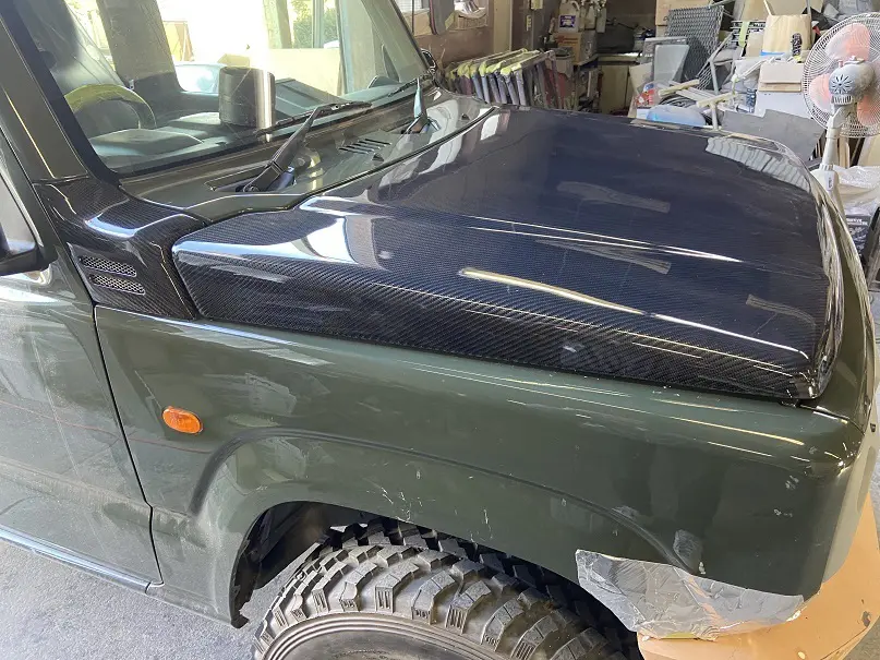 CLARISSE Carbon Bonnet Ver 1.0 for JIMNY JB64/JB74