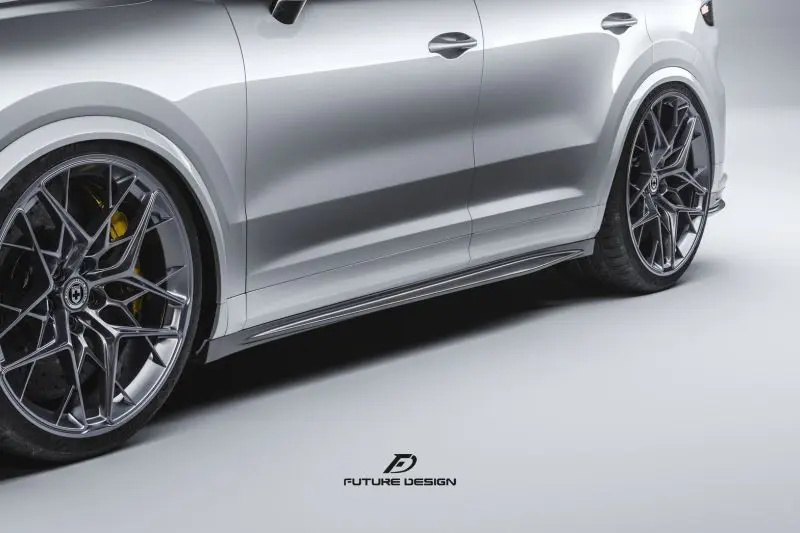 FUTURE Design Dry Carbon Side Skirt for PORSCHE Cayenne Coupe 9Y0