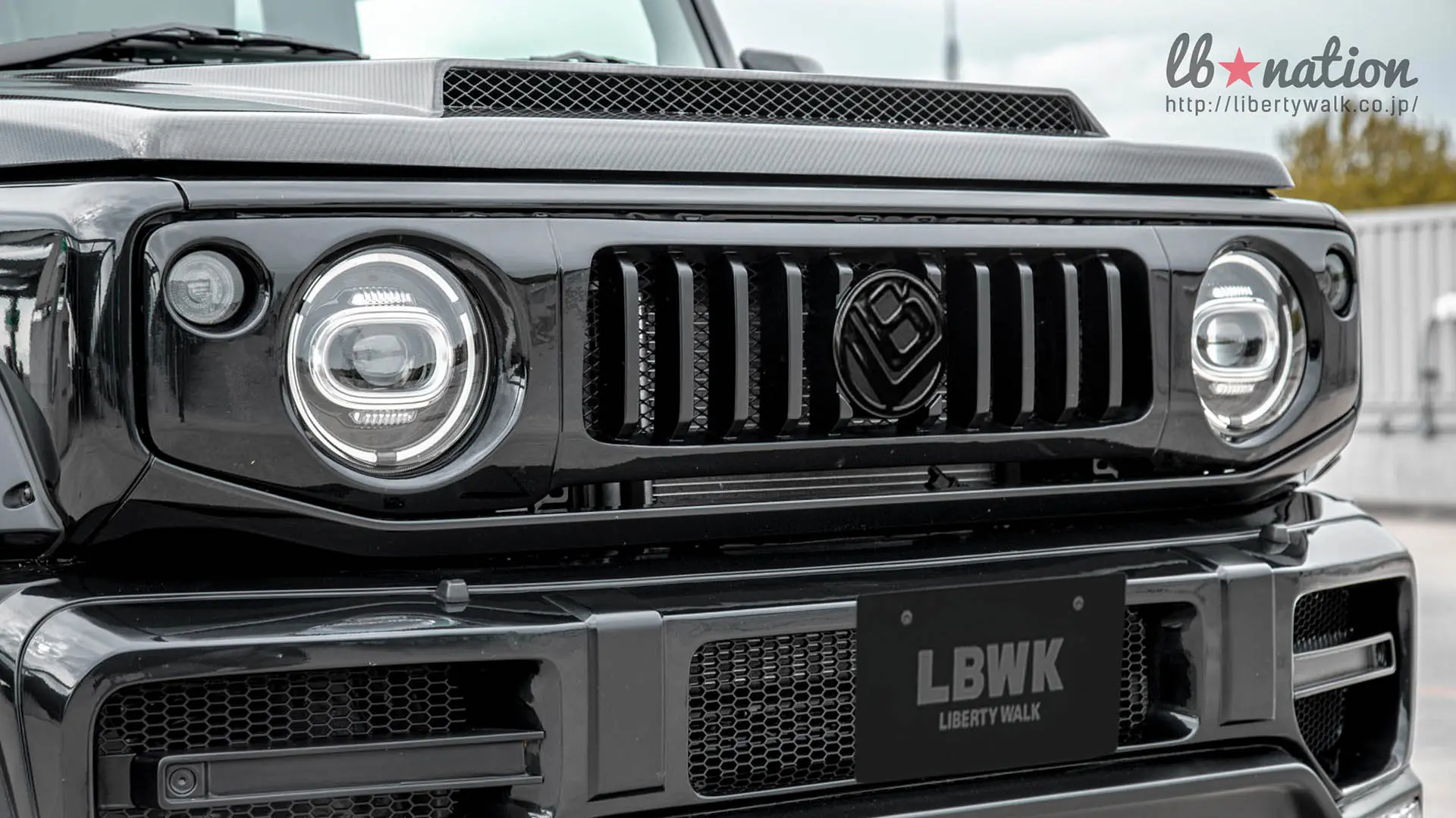 LB Nation Liberty Walk Carbon Bonnet Hood for Suzuki Jimny