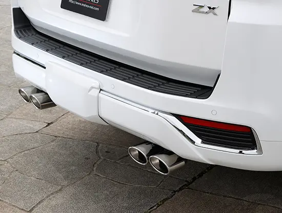 ELFORD Split 4-Piece Oval Muffler Type W for Landcruiser Diesel 300 ZX