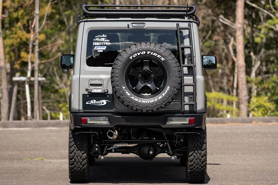 SHOWA GARAGE ALUMINUM LADDER FOR JIMNY JB64/JB74/JC74