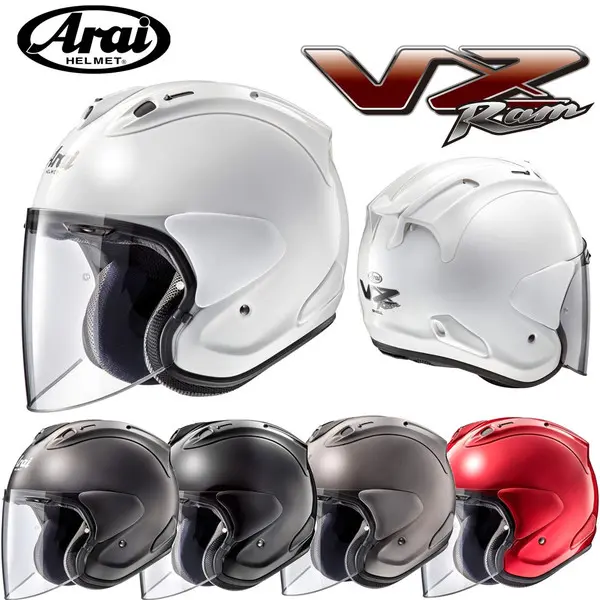 ARAI OPEN FACE VZ-RAM SOLID HELMET