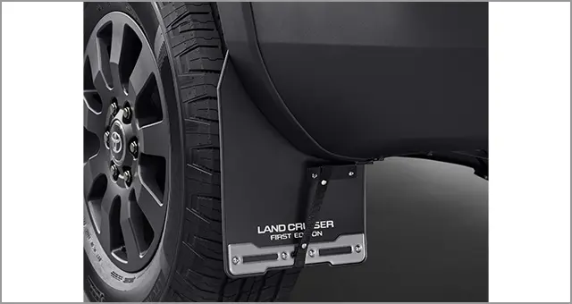 Toyota Genuine Exclusive Mud Flaps for Landcruiser 250 ZX & VX First Edition