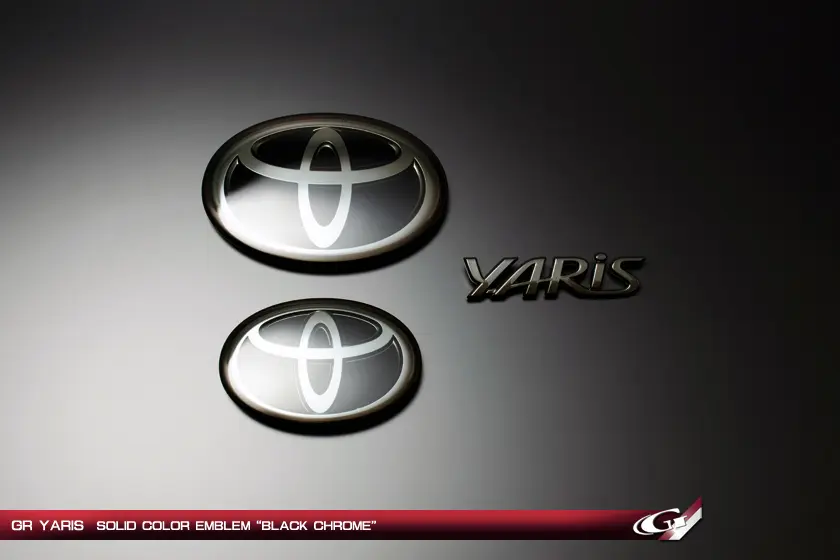 GRAZIO Solid Color Emblem for Toyota GR Yaris