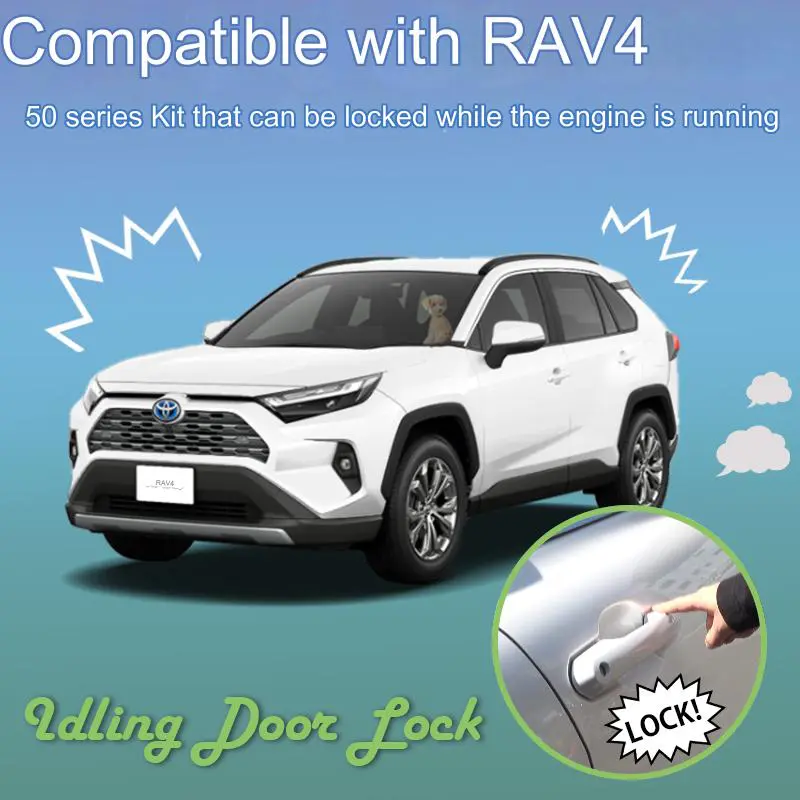 Enlarge Auto Idling Door Lock Kit for Toyota RAV4 50