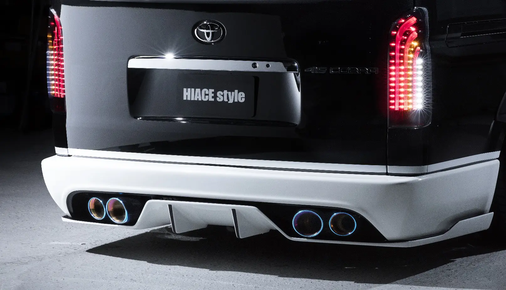 415COBRA STAGE 6 Rear Bumper for HIACE Narrow I~