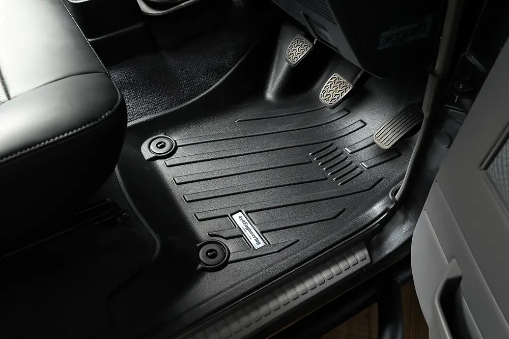 4X4 ENGINEERING 3D FLOOR MATS FRONT SET FOR LAND CRUISER 70 (GDJ76, GRJ76/79)