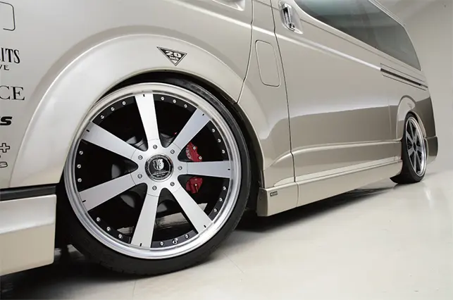 LEGANCE ABS 13mm Over fender Version III for Hiace 1~7 Type (Copy)