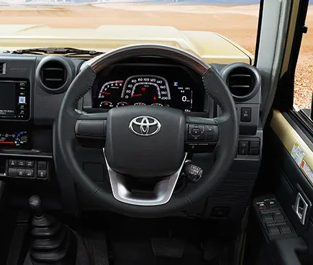 TOYOTA GENUINE STEERING WHEEL FOR LC 70 2023~ 45100-60D21-C0