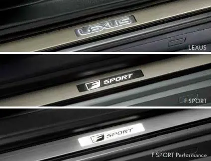 LEXUS Genuine Scuff Illumination for Lexus IS