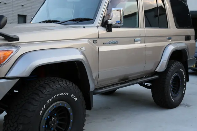 MOTORAGE Over Fender GRJ76K S Size for Land Cruiser 70