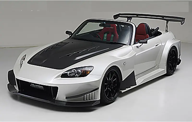J'S RACING TYPE-GT Wide FRP Aero Body for Honda S2000 AP1/AP2