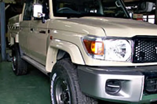 MOTORAGE Over Fender GRJ79K S Size for Land Cruiser 70