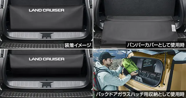 Toyota 3WAY Luggage Utility for Land Cruiser 250